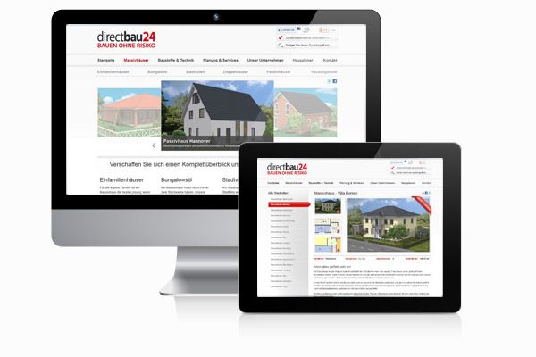 Webseite Directbau24