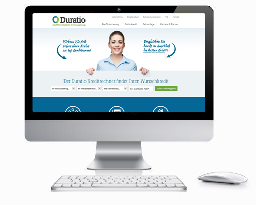 Webseite Duratio Finanzplanung
