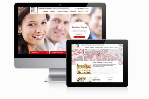 HTML5 Webdesign Mikro Partner