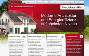 Webdesign Energiehaus24Plus